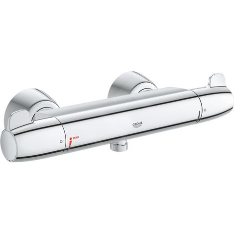 Douchette THM-Grohtherm Special 34667 avec raccords en S dissimulés chromé