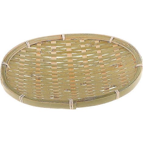 Plateau à pain en bambou, panier à fruits, plateau de rangement fait main, plateau de service tricoté, plateau de table d'hôtel-Rectangular Shape (1/5)
