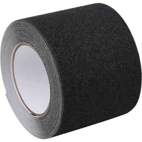 Ruban antidérapant noir 0,1 x 10 m PVC