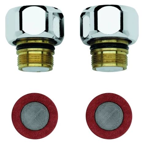 GROHE Clapet anti-retour 47189, 2 pièces, warm sunset brossé, 47189DL0