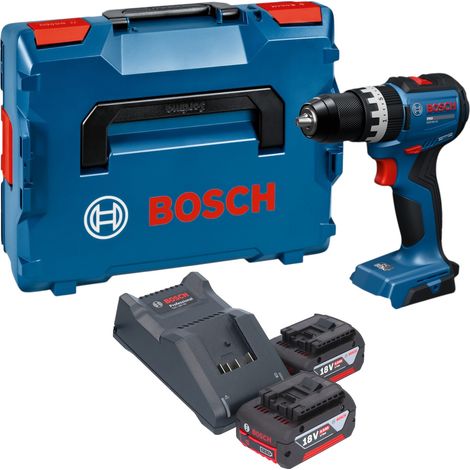 Perceuse-visseuse à percussion sans fil Bosch GSB 18V-52 Professional 18 V 70 Nm Brushless + 2 batteries 4,0 Ah + chargeur + L-Boxx (1/5)