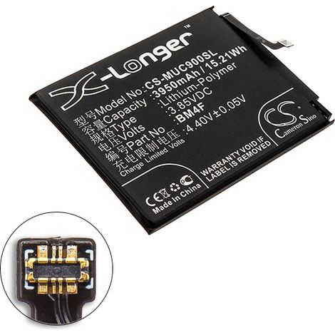 NX - Batterie téléphone, smartphone, GSM pour Xiaomi 3.85V 3950mAh - BM4F (1/3)