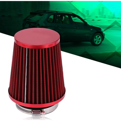 Tuyau d'admission d'air froid universel en aluminium 76mm/3 pouces pour voiture, kit de tube de filtration (1/5)