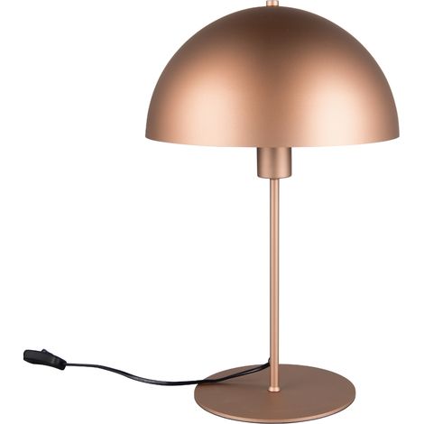Lampada da tavolo NOLA fungo caffè 45cm E27 40W Trio (1/3)