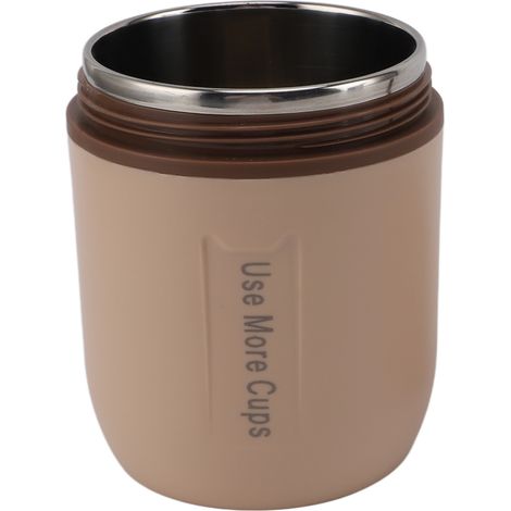 Bocal alimentaire isotherme 500 ml en acier inoxydable 304, récipient à soupe sous vide étanche, idéal pour l'école, le camping et les voyages, couleur kaki. (1/5)
