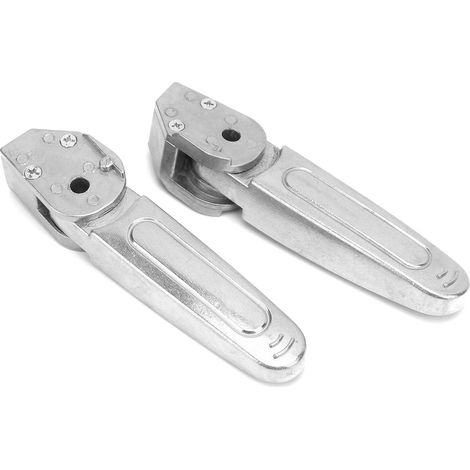 Automatisch einziehbare Aluminium-Fußrasten, zweiteilige Universal-Motorradpedale, klappbare Motorrad-Trittbretter (1/5)