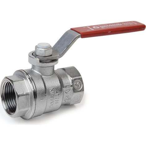 Kugelhahn mit Hebelgriff vollem Durchgang und 2 x Innengewinde Giacomini R850 1/2"