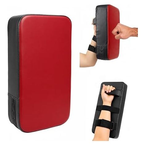 Punching Pad PU Leather Hand Pad Kick Shield Punch Bag for Kickboxing Thai Boxing Karate MMA (1/5)