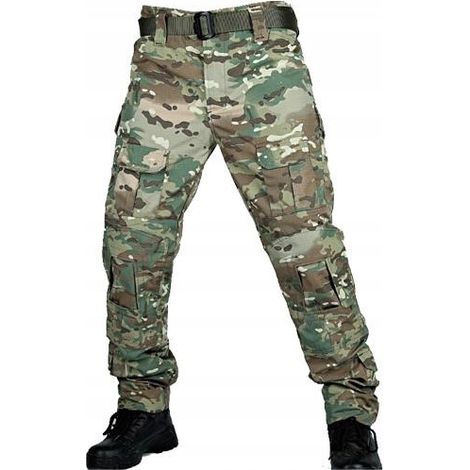 Militär-Kampfhose, Tarnmuster, taktisch, Multicam, Größe 3XL