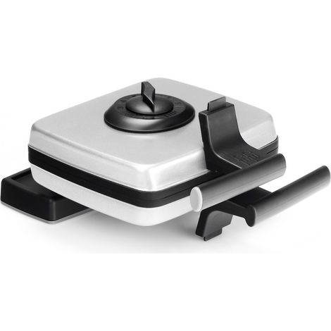 Gaufrier 1200W – Plaques en fonte d’aluminium antiadhésives – Thermostat et rotation 180° – Pour gaufres traditionnelles – Frifri