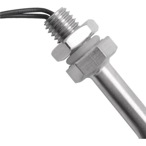 5X Niveau D' Liquide Interrupteur Flottant A Angle Droit en Acier Inoxydable pour Aquarium argent ton,5 x capteur de niveau d'eau (1/5)