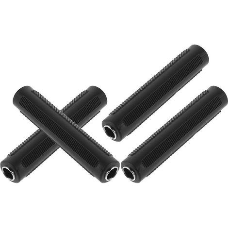 Adaptateur audio 6,35 mm femelle-femelle, connecteur d'extension pour microphone (lot de 4). (1/5)