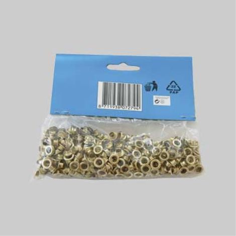 Occhielli ø 4 mm - confezione 100 pezzi (1/2)