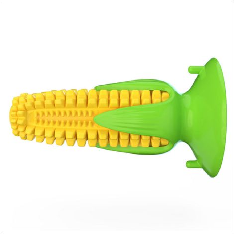 Fournitures pour animaux de compagnie, ventouse, son de maïs, jouet pour chien, brosse à dents, bâton molaire (1/5)
