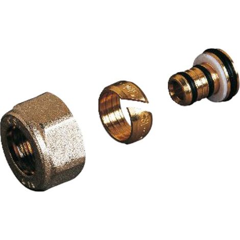 Coppia raccordi per tubo mulistrato 16 mm (1/3)