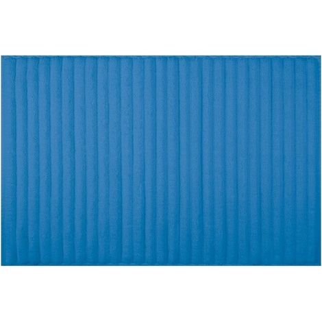 Tapis de bain Coton TASHI 50x75cm Bleu Spirella (1/2)