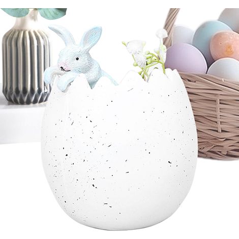 Osterhase Mitteldecke mit Statue von süßes