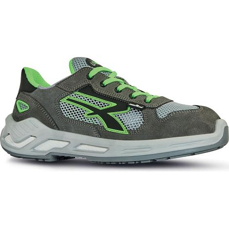 U-Power Specter S1P SRC ESD Arbeitsschuhe - - Anthrazit/Grüne (1/2)