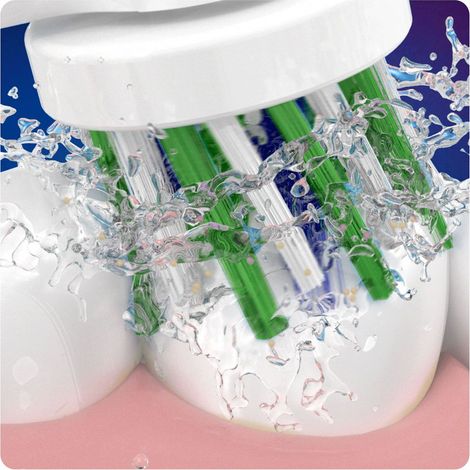 Oral B Cross Action Testine di Ricambio Spazzolino Mega Pack 9 Pezzi (1/5)