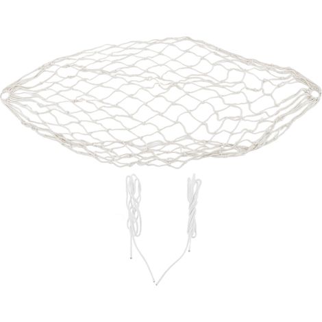 Hamac en corde de coton tissé à la main, capacité de 264,6 lb, hamac portable en maille de corde de coton pour extérieur, intérieur, patio, cour,DUBUNS (1/5)