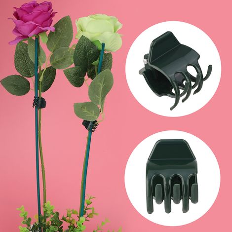 Clips pour plantes (40 pièces) - Clips de support pour orchidées et autres plantes grimpantes. (1/5)