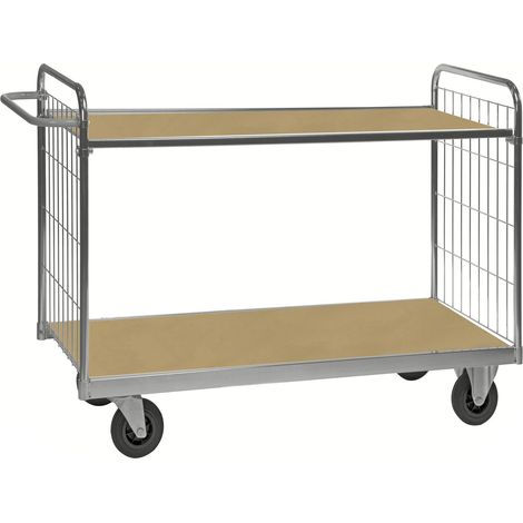 Ripiani adattati per aree ESD con freni 1590 x 650 x 1025mm - Kongamek