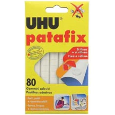 Patafix gommini adesivi 12 blister Uhu