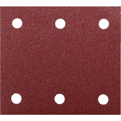 Makita P-33102 Carta abrasiva orbitale a strappo Dimensione dei grani 80 (L x L) 102 mm x 115 mm 10 pz.