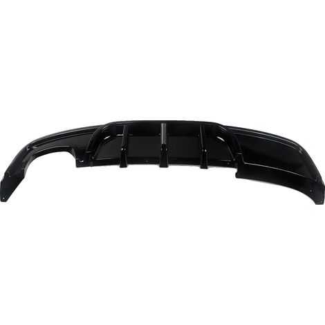 Heckstoßstangendiffusor, D-MAX-Design, passend für 1er BMW F20 und F21, Schwarz glänzend (1/2)