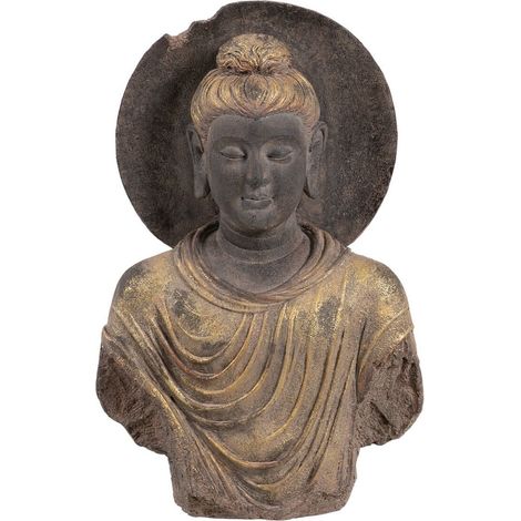 Statue Buste de Bouddha antique 82 cm (1/5)