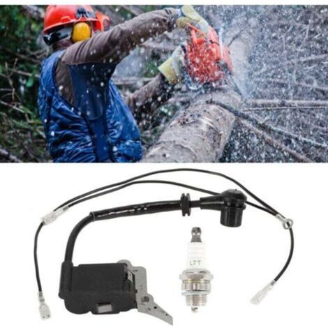 Bobine d'allumage Caoutchouc pour Tronçonneuse 25cc Zenoah G2500 Timberpro Lawnflite Haute Précision Longue Durée de Vie Kit Complet (1/4)