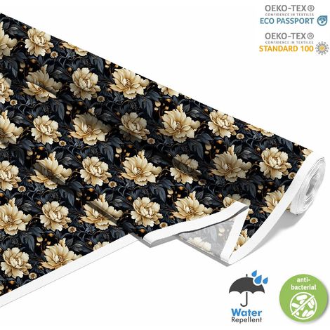 TESSUTI DECORATIVI PER ESTERNI OXFORD - Motivo Fiori I DX5496 (1/5)