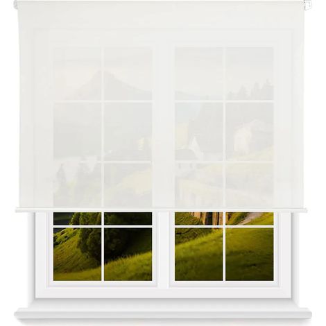 Rideau wellhome translucent roller blind polyester 90x175 cm (1/3)