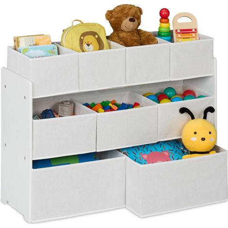 Estantería infantil con 9 cajas