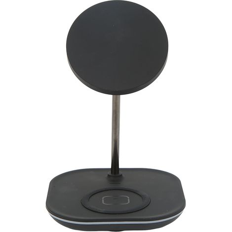 Chargeur sans fil 7.5W pour voiture, support de recharge pour téléphones iOS 13/14, écouteurs et montres (1/5)