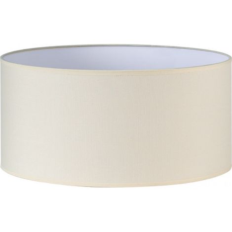 Paralume cilindrico Dori M10 beige 60Dx60dx30h Cm Popelin Tessuto (1/4)