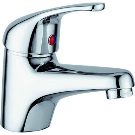 Miscelatore rubinetto lavabo finitura cromata bagno casa confezione 1