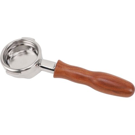 Poignée universelle sans fond pour machine à café E61, compatible avec les poignées de 58 mm des séries Rocket, Pegasus et Aibo. (1/5)