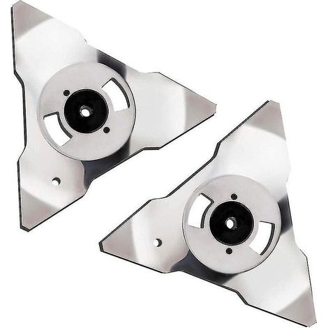 Paquet de 2 lames de rechange pour robot tondeuse à gazon Robomow RS TS MS RC TC MC modèles en acier inoxydable xh (1/2)