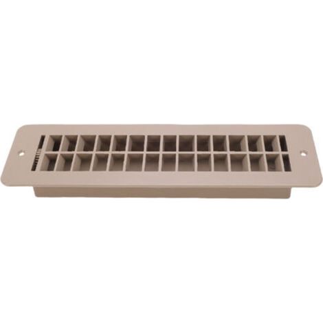 Registre de sol pour camping-car, levier d'alimentation en Air à réglage facile, grille de couvercle de ventilation en plastique haute résistance pour Ventilation de camping-car (1/5)