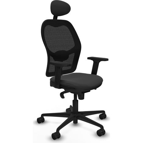 Ergonomischer Stuhl piqueras y crespo Jorquera schwarz Schaumstoff (1/2)
