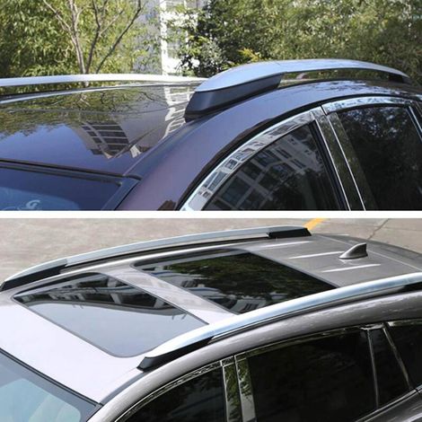 Cache-bagages et embouts de barres de toit pour Toyota RAV4 XA40 2013-2018 – 4 pièces, finition décorative, remplacement direct