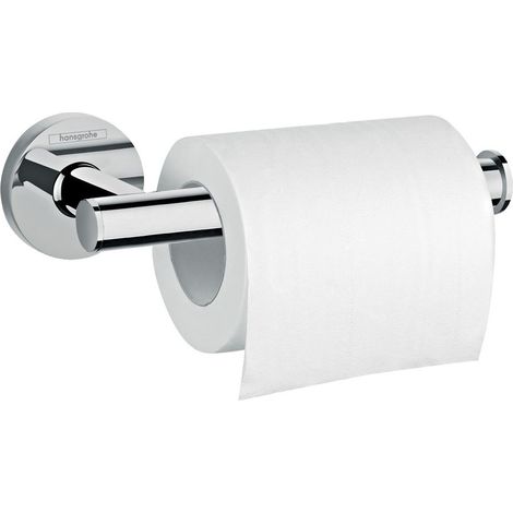 hansgrohe Logis UNIVERSAL Toilettenpapierhalter, ohne Deckel, (1/5)