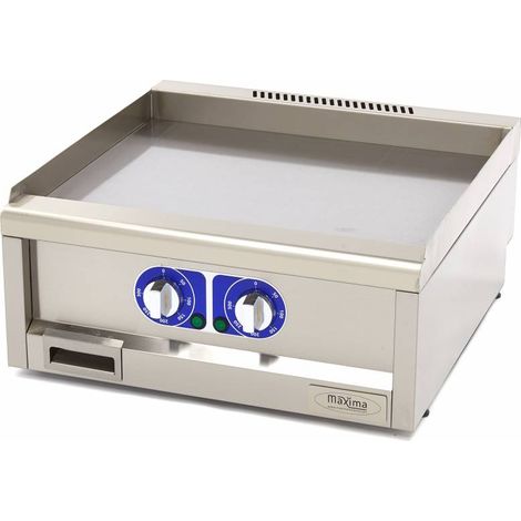 Plaque de cuisson professionnelle lisse - Double unité - Maxima