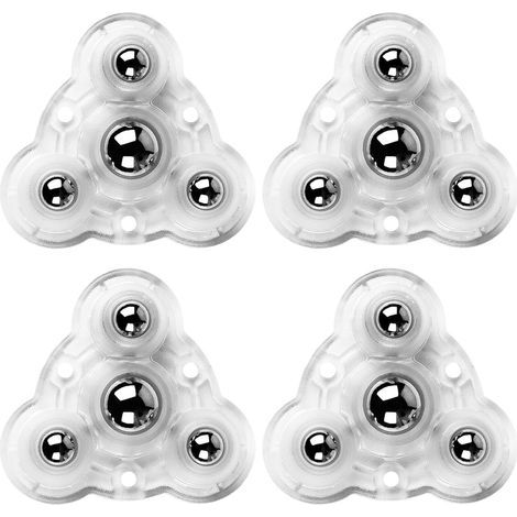 4-teilige Möbelrollen, Möbelräder, selbstklebende Lenkrollen, Rollen für Kleingeräte, selbstklebende Rollen für Haushaltsgeräte, Lenkrollen