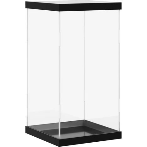 vidaXL Vitrine aus transparenter Acryl 20x20x38 cm