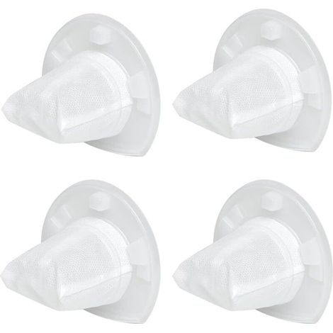 Lot de 4 filtres de rechange pour aspirateur sans fil Black & Decker Power Tools VF110 Dustbuster, compatibles avec les modèles CHV1410L, CHV9610, CHV1210, CHV1410, CHV1410B, CHV1510 et BDH2000L. (1/5)