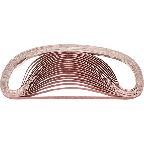 PFERD TOOLS Korund Schleifband BA 6x520mm A120 für universelle Anwendung mit Bandschleifer 100 Stk (1/4)