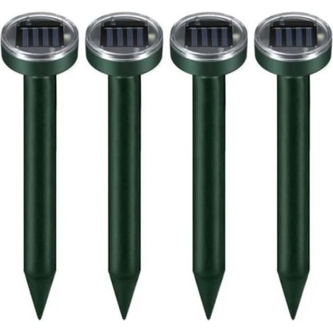 IP56 Ultraschall-Solar-Abwehrgeräte – Maulwurfschreck – Ultraschall – Für Garten und Grünflächen