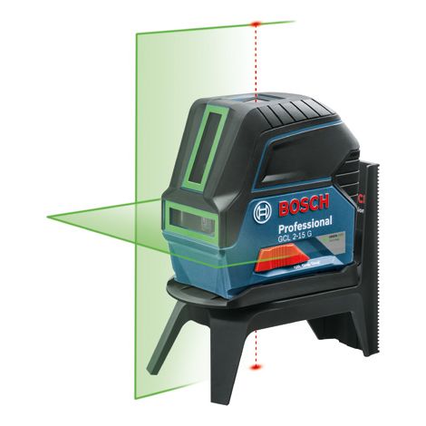 Bosch Kombilaser GCL 2-15 G Professional im Set im Handwerkerkoffer